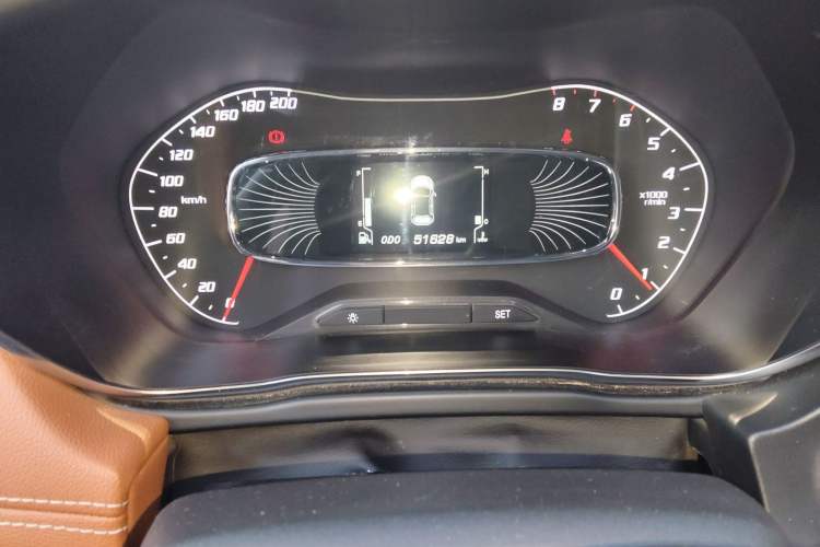 Used Baojun 510 2019 1.5L Manual Enjoyment Model China V Odometer Close Up