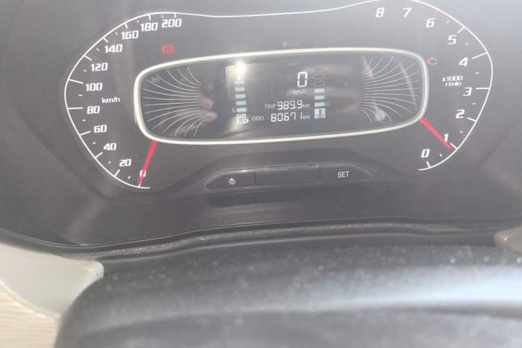 Used Baojun 510 2019 1.5L Manual Jingxiang Model China V Emission Standard Odometer Close Up