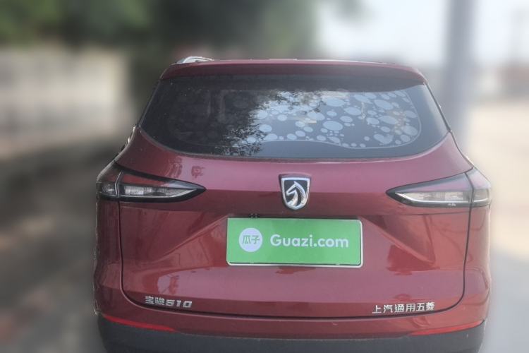 Used Baojun 510 2019 1.5L Manual Jingxiang Model China V Emission Standard Rear