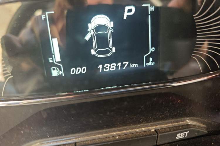 Used Baojun 510 2019 1.5L CVT Enjoyment Model China VI Emission Standard Odometer Close Up