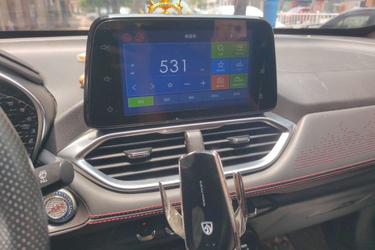 Used Baojun 510 2019 1.5L CVT Enjoyment Model China VI Emission Standard Audio And AC Panel