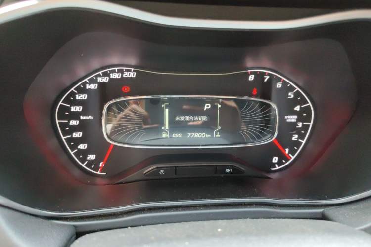 Used Baojun 510 2019 1.5L CVT Enjoyment Model China VI Emission Standard Instrument Cluster