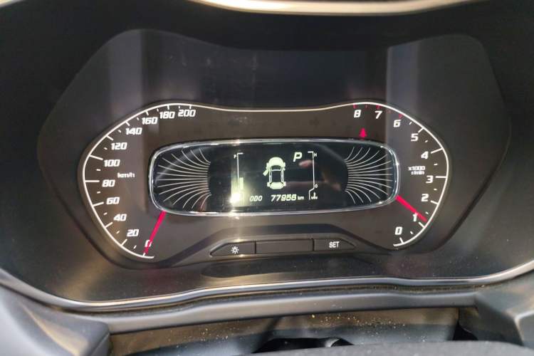 Used Baojun 510 2019 1.5L CVT Enjoyment Model China VI Emission Standard Instrument Cluster