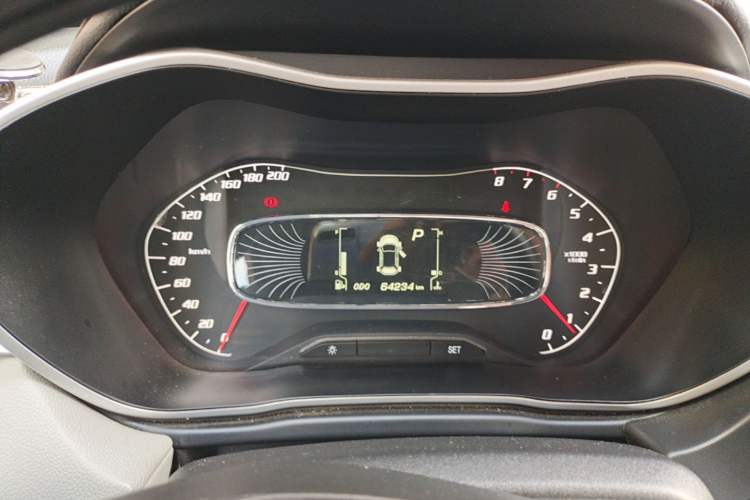 Used Baojun 510 2019 1.5L CVT Enjoyment Model China VI Emission Standard Instrument Cluster