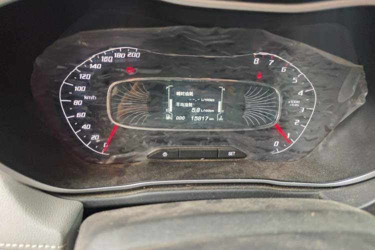 Used Baojun 510 2019 1.5L Manual Enjoyment Model 77kW China VI Emission Standard Instrument Cluster