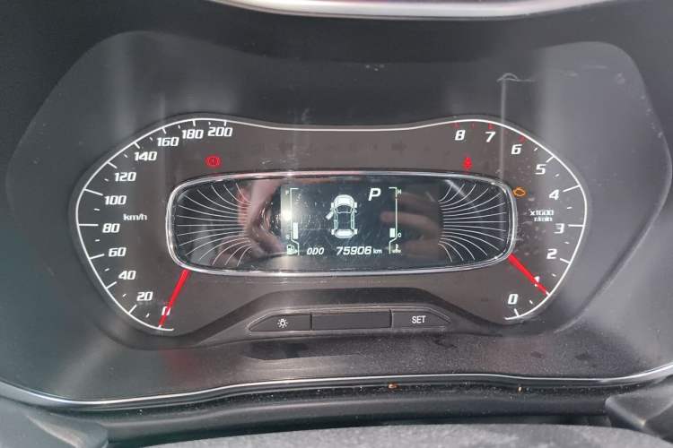 Used Baojun 510 2019 1.5L CVT Enjoyment Model China VI Emission Standard Instrument Cluster