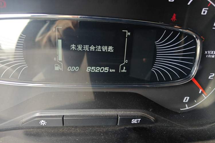 Used Baojun 510 2019 1.5L Manual Prestige Version China V Emission Standard Odometer Close Up