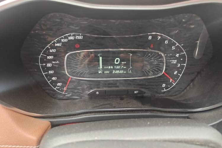 Used Baojun 510 2019 1.5L Manual Prestige Version 73kW China VI Emission Standard Odometer Close Up