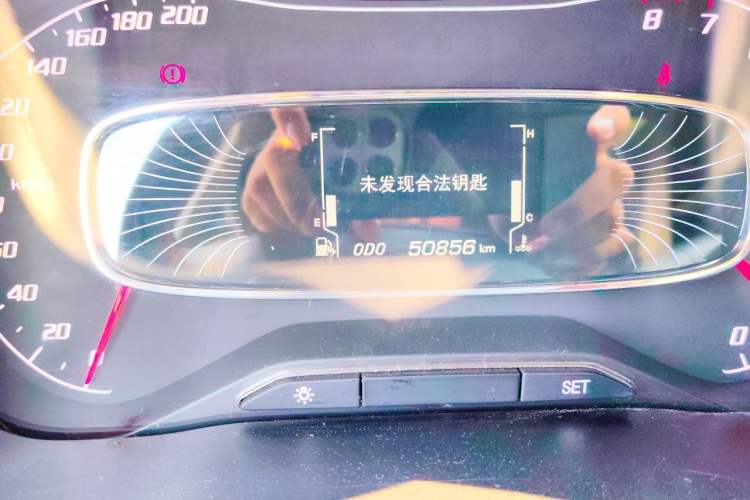 Used Baojun 510 2019 1.5L Manual Prestige Version China V Emission Standard Odometer Close Up