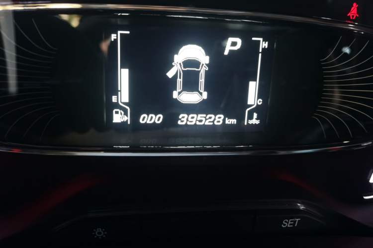 Used Baojun 510 2019 1.5L CVT Enjoyment Model China VI Emission Standard Odometer Close Up