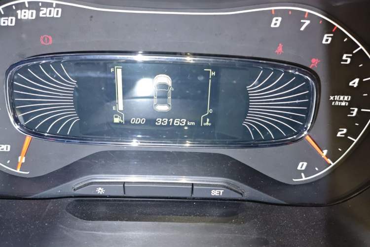 Used Baojun 510 2019 1.5L Manual Prestige Version China V Emission Standard Odometer Close Up