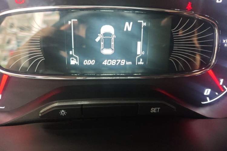 Used Baojun 510 2019 1.5L Automatic Enjoyment Model China V Emission Standard Odometer Close Up