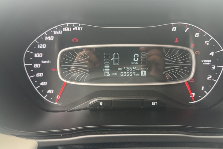 Used Baojun 510 2019 1.5L Manual Enjoyment Model 73kW China VI Odometer Close Up