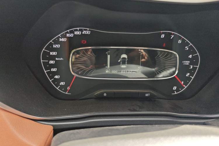 Used Baojun 510 2019 1.5L Manual Enjoyment Model 77kW China VI Odometer Close Up