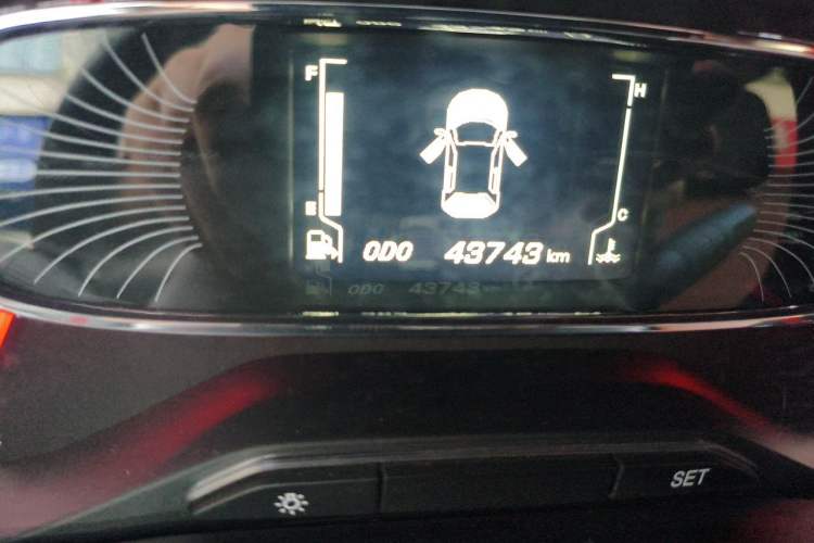 Used Baojun 510 2019 1.5L Manual Enjoyment Model 77kW China VI Odometer Close Up