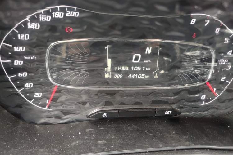Used Baojun 510 2019 1.5L Automatic Prestige Edition China V Odometer Close Up