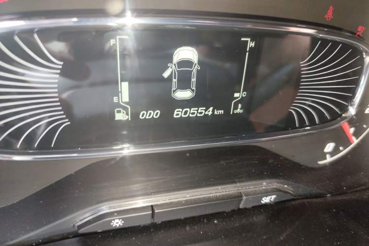 Used Baojun 510 2019 1.5L Manual Prestige Version China V Emission Standard Odometer Close Up