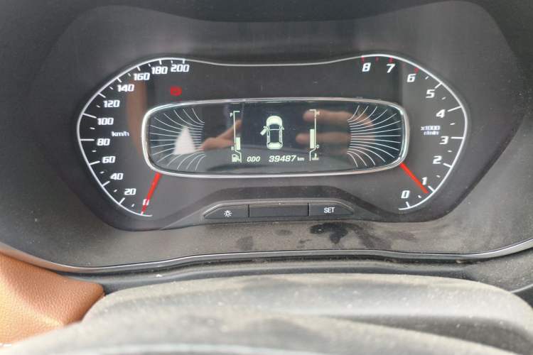 Used Baojun 510 2019 1.5L Manual Enjoyment Model 77kW China VI Odometer Close Up
