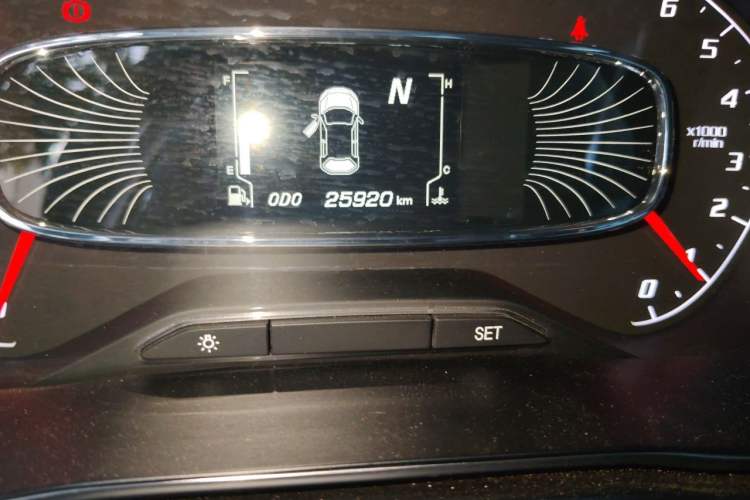 Used Baojun 510 2019 1.5L Automatic Premium Version National V Odometer Close Up