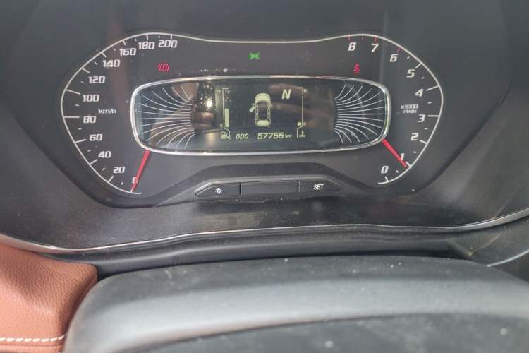Used Baojun 510 2019 1.5L Automatic Premium Version National V Odometer Close Up