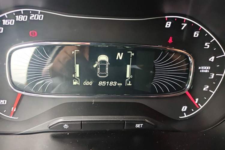 Used Baojun 510 2019 1.5L Automatic Enjoyment Model China VI Odometer Close Up