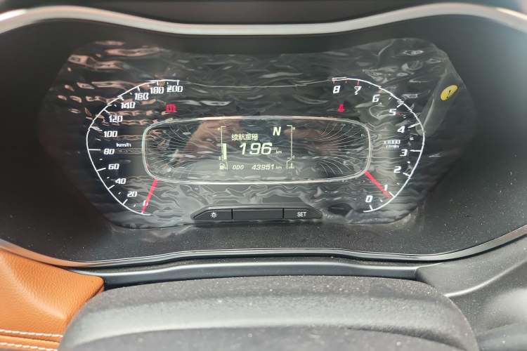 Used Baojun 510 2019 1.5L Automatic Premium Version National V Odometer Close Up