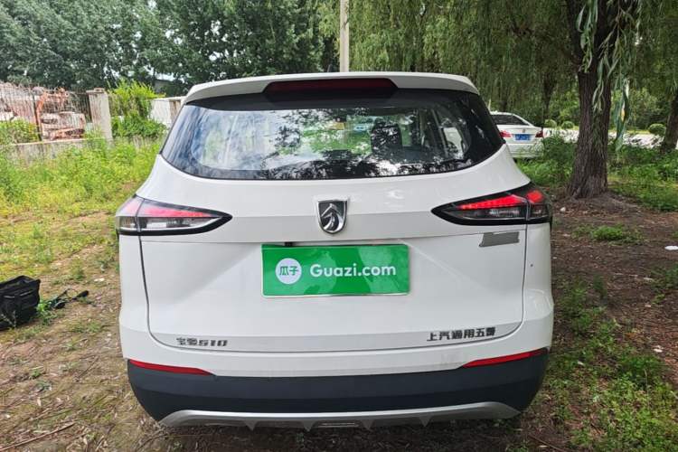 Used Baojun 510 2019 1.5L CVT Enjoyment Model China VI Emission Standard Rear