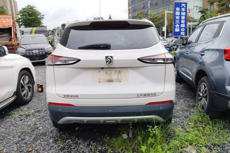 Used Baojun 510 2019 1.5L Automatic Premium Version National V Rear