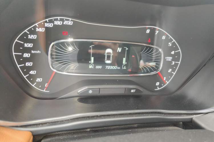 Used Baojun 510 2019 1.5L Automatic Premium Version National V Odometer Close Up