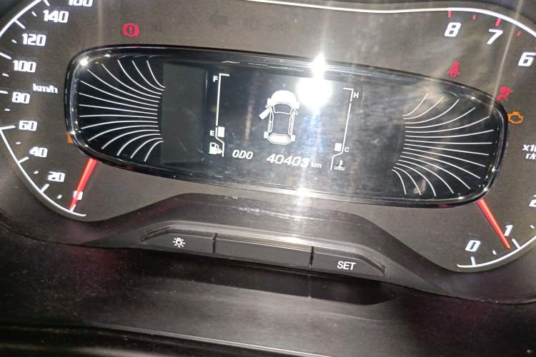 Used Baojun 510 2021 1.5L CVT Enjoy Edition Odometer Close Up