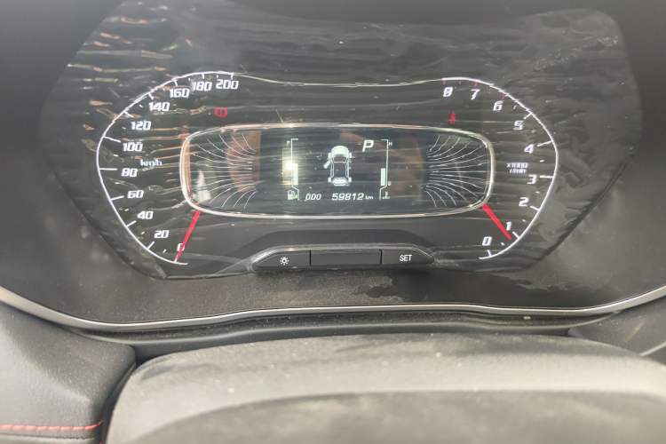 Used Baojun 510 2021 1.5L CVT Enjoyment Model Odometer Close Up