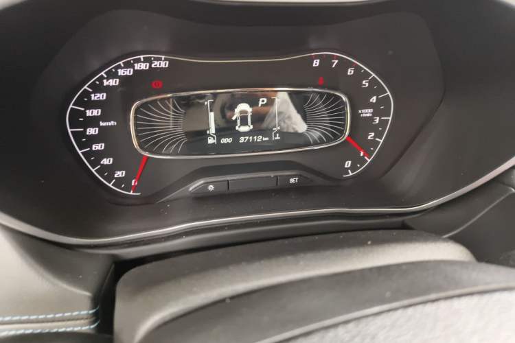 Used Baojun 510 2021 1.5L CVT Enjoyment Model Odometer Close Up