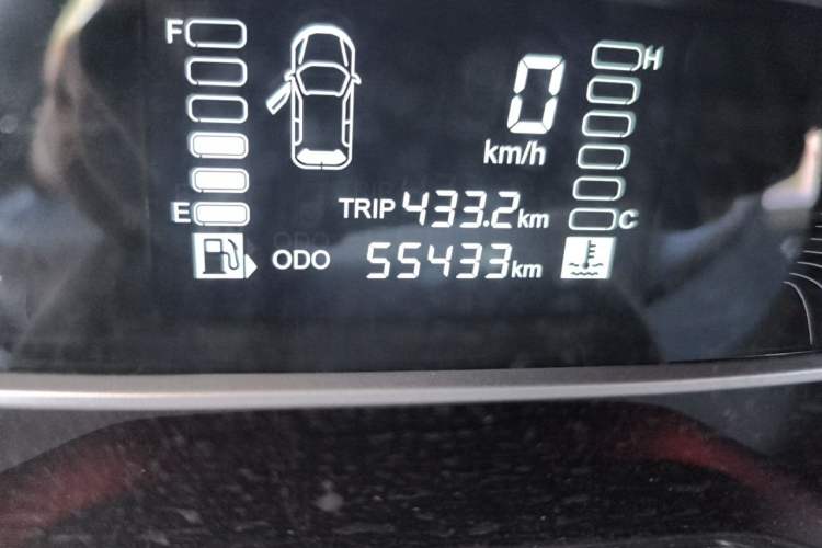 Used Baojun 510 2021 1.5L Manual Jingxiang Edition Odometer Close Up