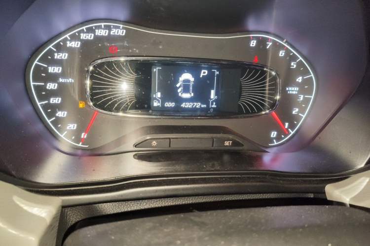 Used Baojun 510 2021 1.5L CVT Enjoy Edition Odometer Close Up
