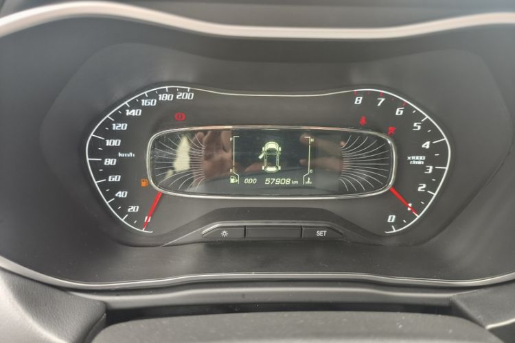Used Baojun 510 2021 1.5L Manual Enjoyment Model Odometer Close Up