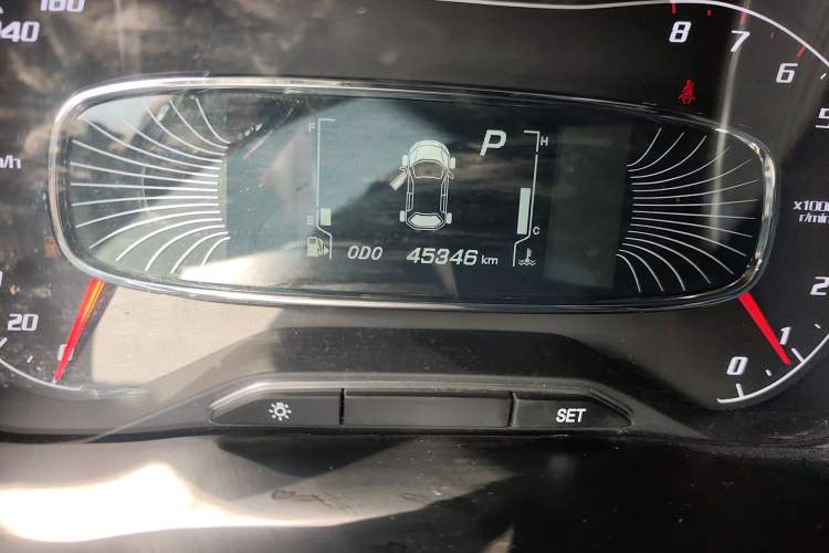 Used Baojun 510 2021 1.5L CVT Enjoy Edition Odometer Close Up