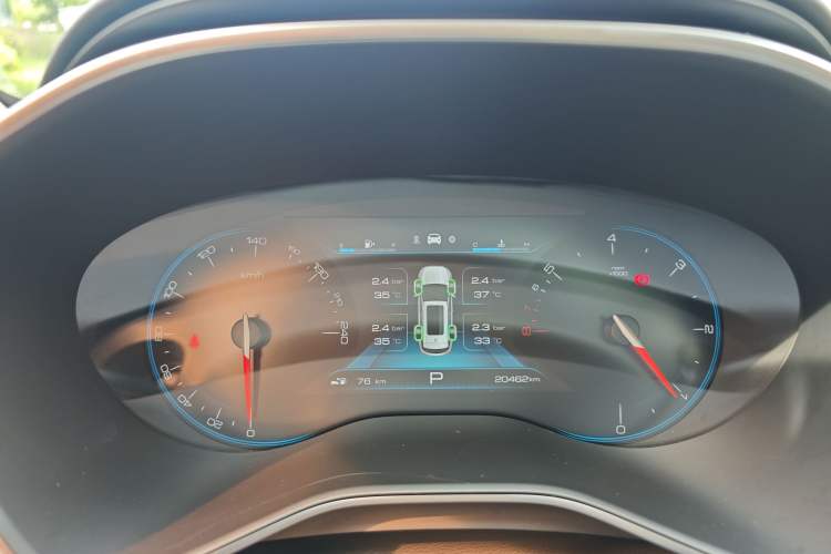 Used Baojun 530 2019 1.5T CVT Prestige Version National V Odometer Close Up