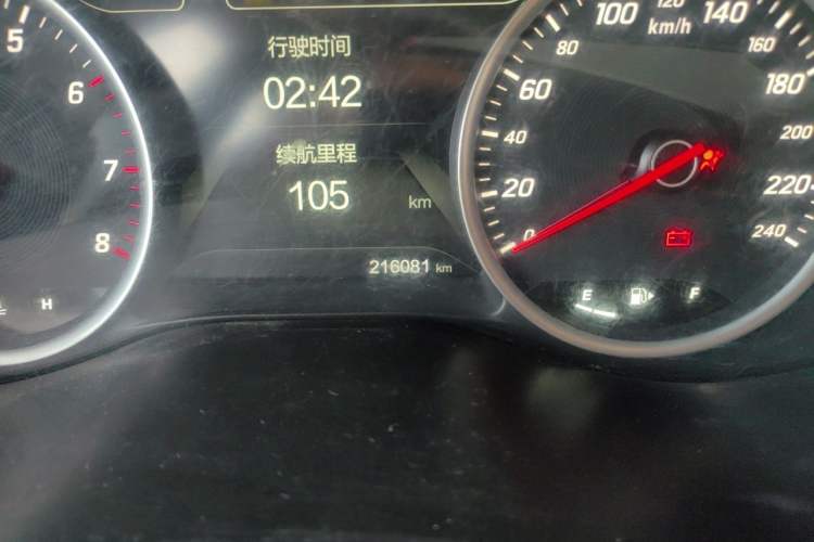 Used Baojun 530 2018 1.5T Manual Prestige Version China V Odometer Close Up