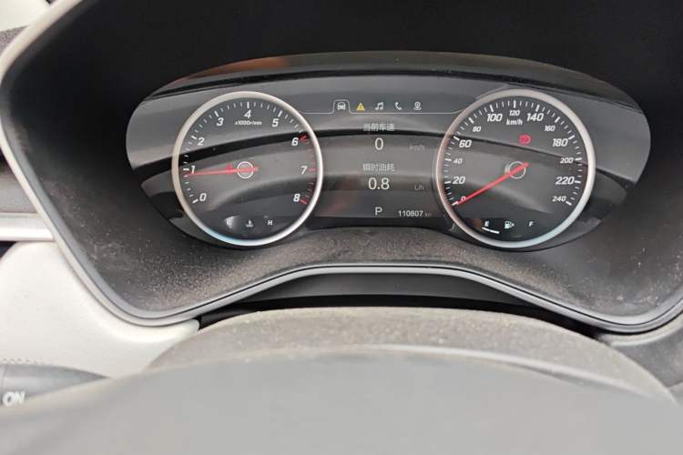 Used Baojun 530 2018 1.5T DCT Flagship Version China V Emission Standard Odometer Close Up
