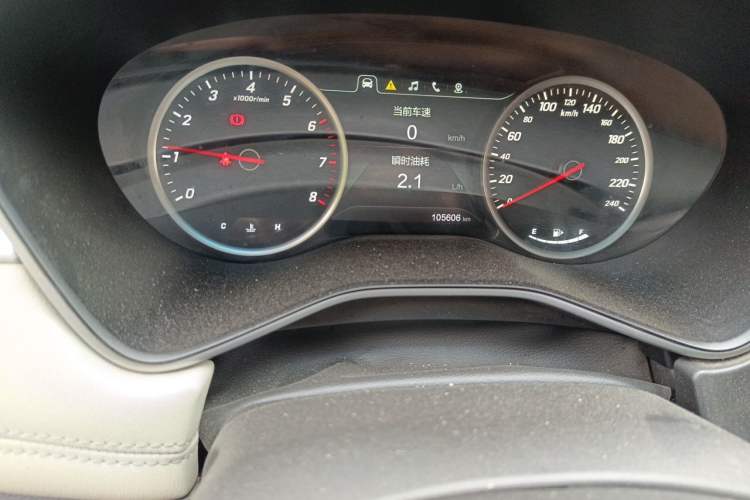 Used Baojun 530 2018 1.5T Manual Prestige Version China V Odometer Close Up