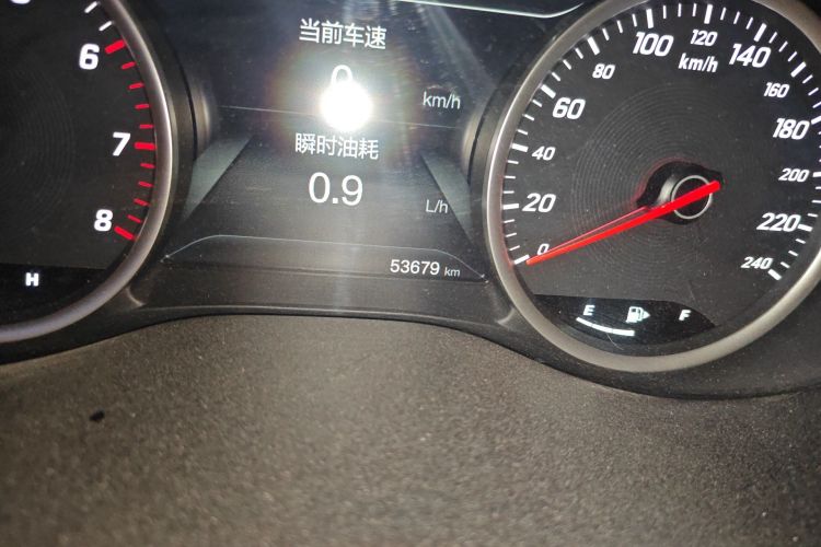 Used Baojun 530 2018 1.5T Manual Prestige Version China V Odometer Close Up