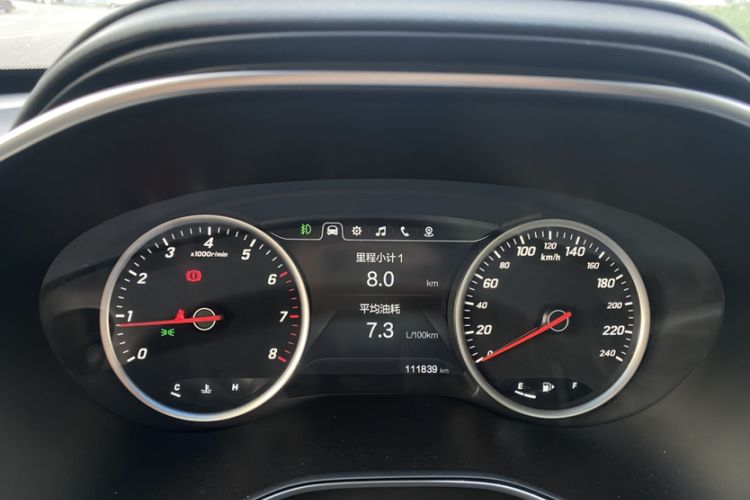 Used Baojun 530 2018 1.5T Manual Prestige Version China V Odometer Close Up