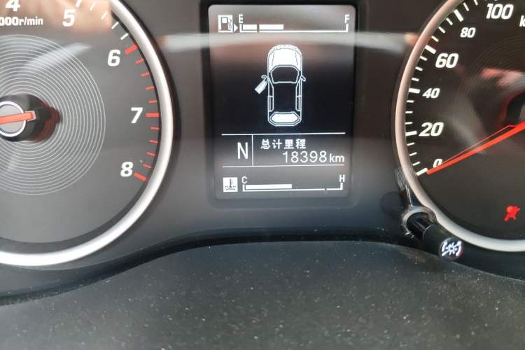 Used Baojun 530 2018 1.8L Automatic Luxury Version China V Odometer Close Up