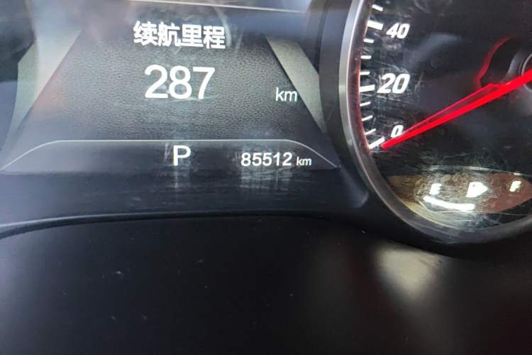 Used Baojun 530 2018 1.5T DCT Flagship Version China V Emission Standard Odometer Close Up