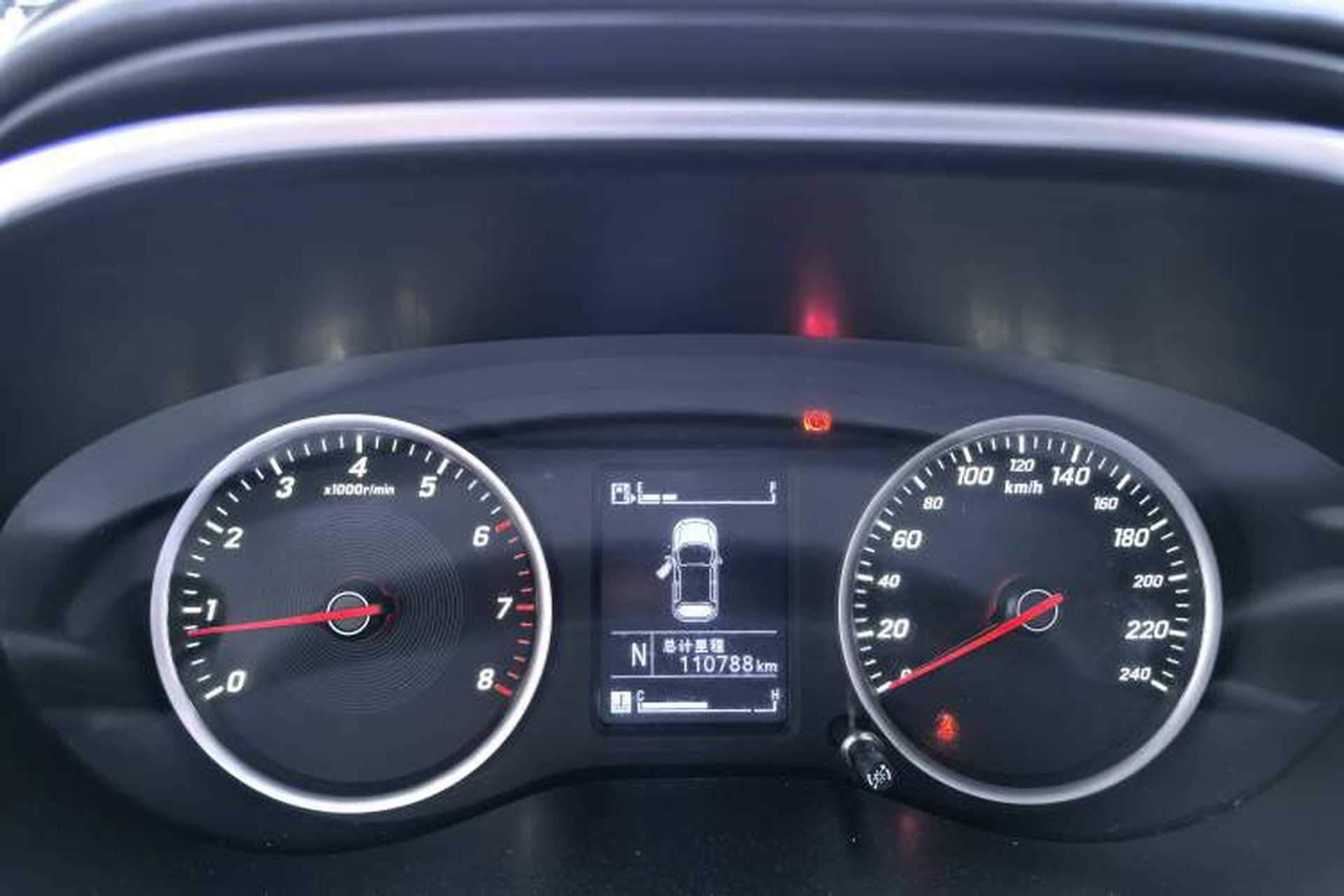 Used Baojun 530 2018 1.8L Automatic Elite Version China V Emission Standard Odometer Close Up