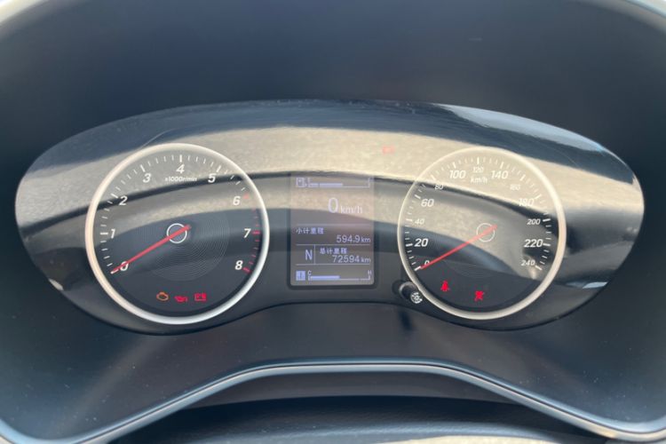 Used Baojun 530 2018 1.8L Automatic Luxury Version China V Odometer Close Up