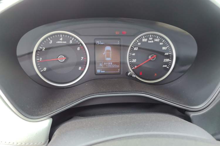 Used Baojun 530 2018 1.8L Automatic Luxury Version China V Odometer Close Up
