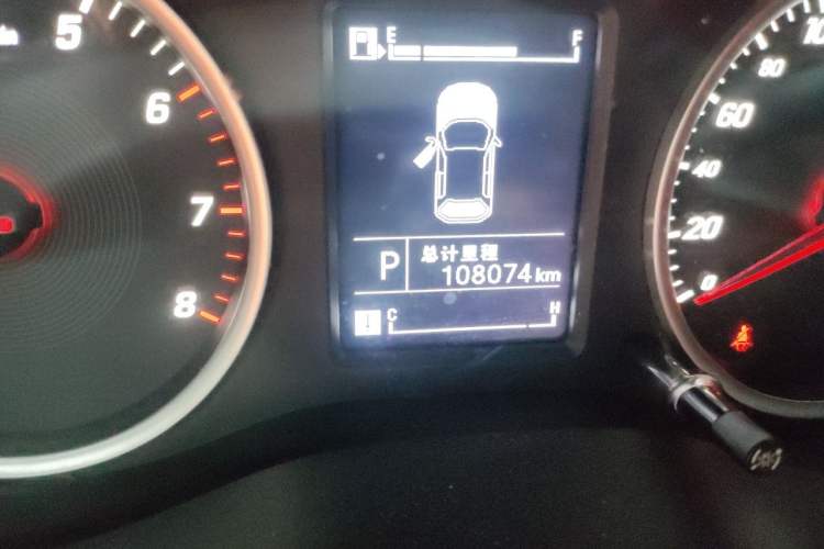 Used Baojun 530 2018 1.5T DCT Luxury Model China V Odometer Close Up