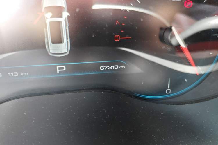 Used Baojun 530 2019 1.5T CVT Prestige Version National V Odometer Close Up