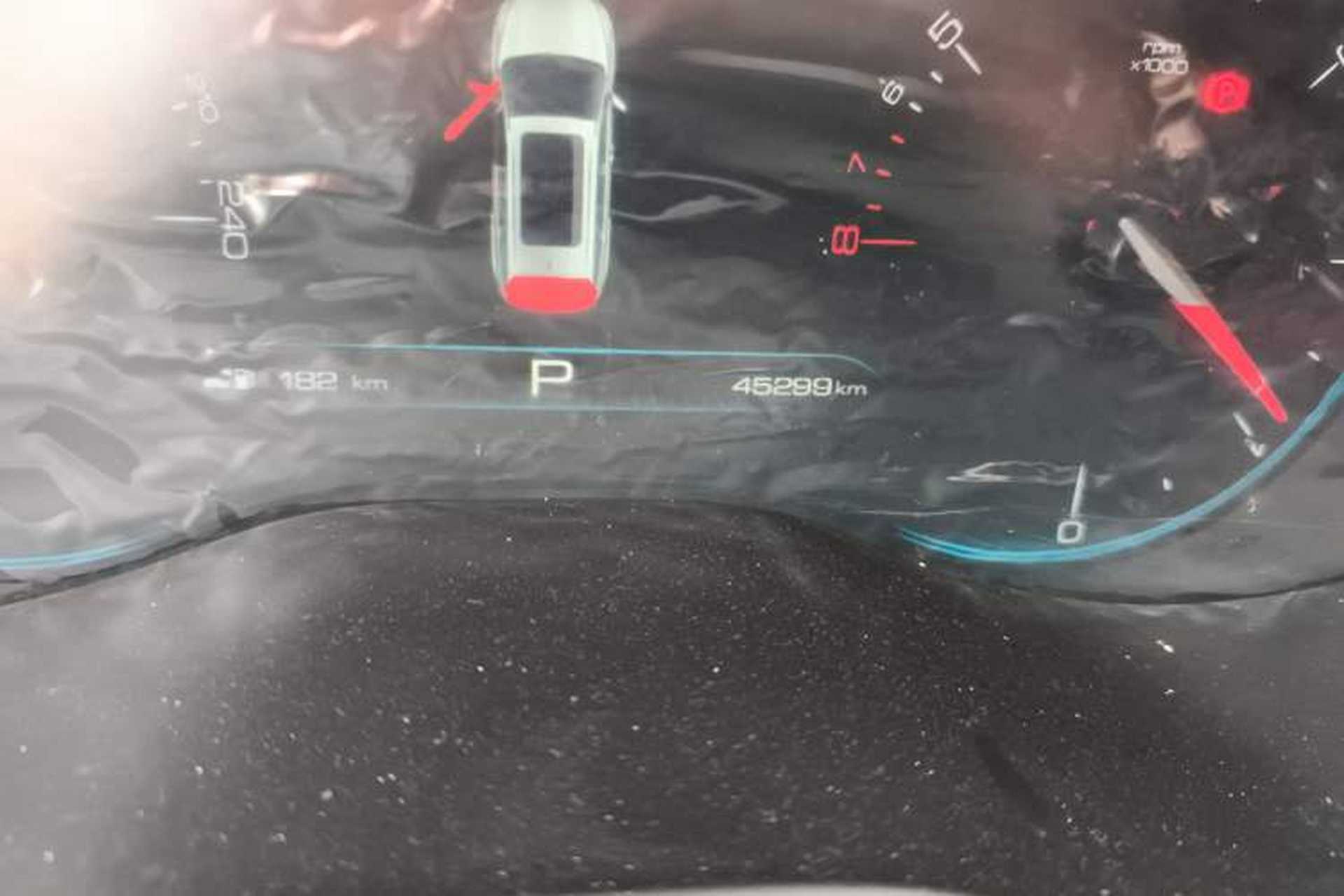 Used Baojun 530 2019 1.5T CVT Prestige Version National V Odometer Close Up